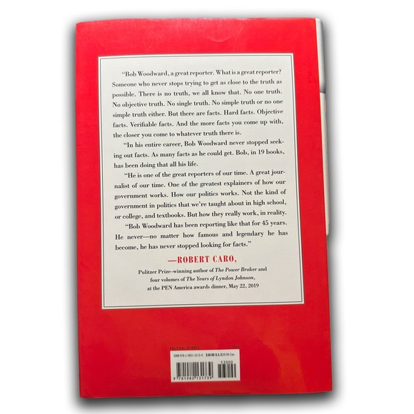 ⚡️3/$24⚡️ Rage [hardcover] by Bob Woodward - Picture 2 of 3